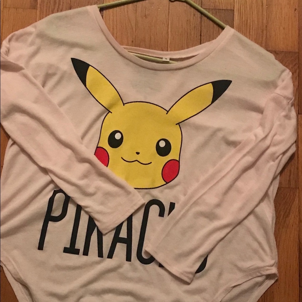 Pikachu long sleeve tee